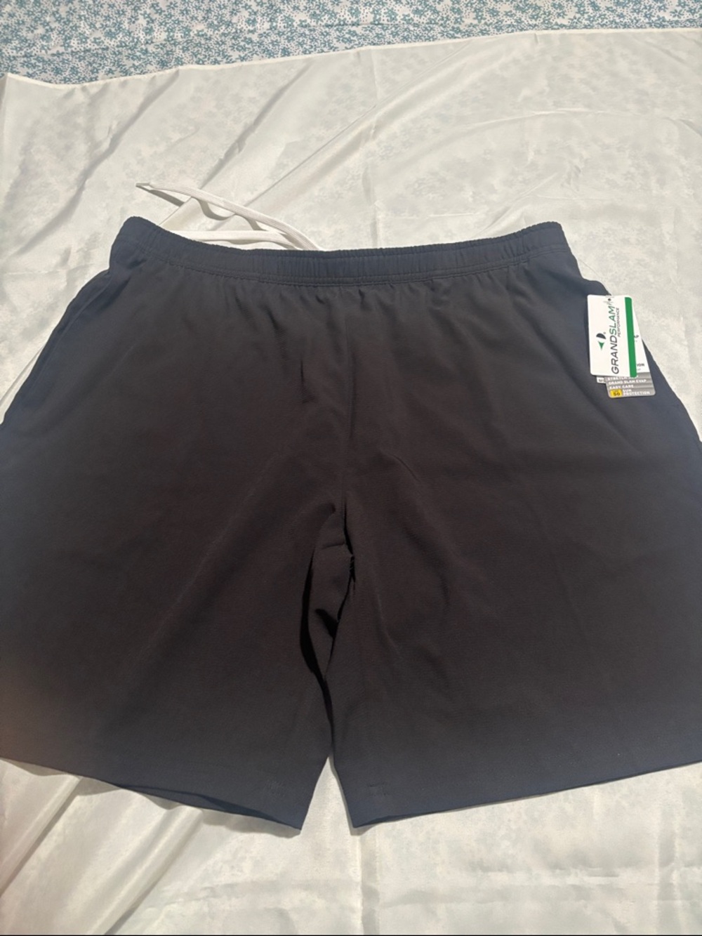 Grand Slam Men’s Black Athletic Drawstring Shorts